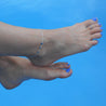 Blue Heaven Anklet - By E Artisan Jewerly