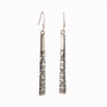 Pure Silver Dangle Tuareg Handcrafted Earrings - By E Artisan Jewelry