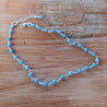 Blue Turquoise Anklet