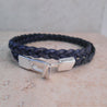 Leather Wrap Bracelet - By E Artisan Jewelry