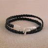 Leather Wrap Bracelet - By E Artisan Jewelry