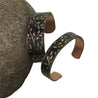 Etched Copper Cuff Bracelet - By E Artisan Jewelry