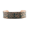 Men's Etched Copper 'Unity' Cuff Bracelet