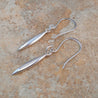 Sterling Silver Pod Earrings - By E Artisan Jewelry