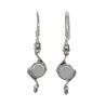 Sterling Silver and White Pearls - Pearls of Wisdom Earrings - By E Artisan Jewelry