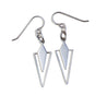 Sterling Silver Geometric Earrings - By E Artisan Jewelry