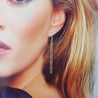 Pure Silver Dangle Tuareg Handcrafted Earrings - By E Artisan Jewelry