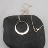 Modern Circular Pendant Necklace - By E Artisan Jewelry