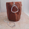 Sterling Silver Mobius Necklace - By E Artisan Jewelry