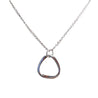 Sterling Silver Mobius Necklace - By E Artisan Jewelry