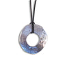 Hammered Silver Statement Necklace - By E Artisan Jewelry