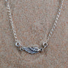 Sterling Silver Soar Wing Necklace - By E Artisan Jewelry