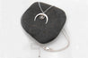 3 Moons Sterling Silver Necklace - By E Artisan Jewelry