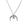 3 Moons Sterling Silver Necklace - By E Artisan Jewelry