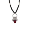 Tuareg 99.9% Pure Silver and Glass Necklace - BY E Artisan Jewelry