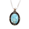 Larimar-and-Sterling-Silver-Necklace
